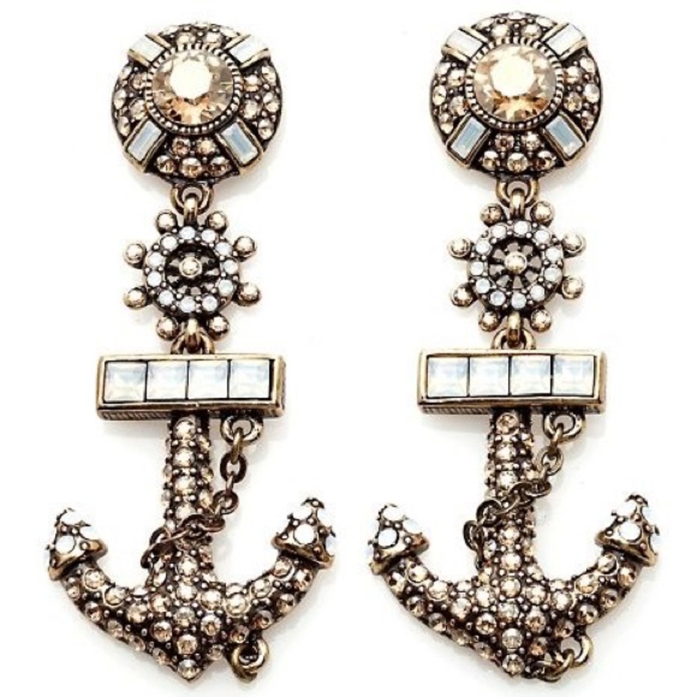 Heidi Daus Anchor Earrings